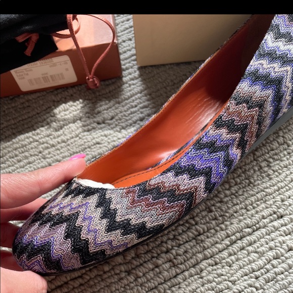 Missoni Shoes - Missoni Knit Flats